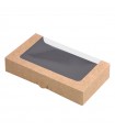 Boîte sushi avec fenêtre antibuée pour 24 pieces 240x135mm H45mm -50Pcs