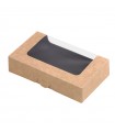Boîte sushi avec fenêtre antibuée pour 12-14 pieces 179x106mm H40mm -50Pcs