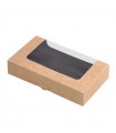 Boîte sushi avec fenêtre antibuée pour 18 pieces 210x120mm H40mm -50Pcs