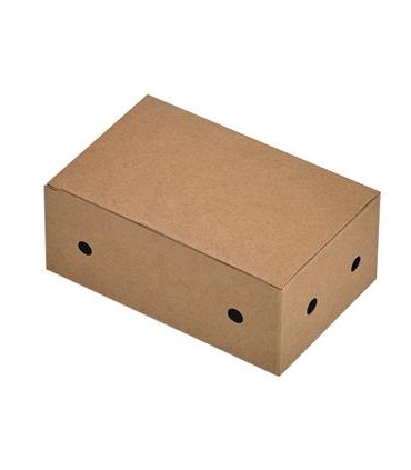 Boîte Kraft 6 Nuggets  114x73mm H45mm -50Pcs