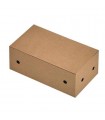Boîte Kraft 9 Nuggets  140x78mm H53mm -50Pcs