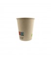 Gobelet en fibre de bambou avec laminage plastique PE   H79mm 180ml - 1000Pcs
