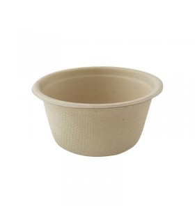 Coupelle pulpe ronde brune   H30mm 60ml - 2000Pcs