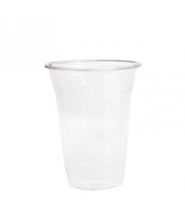Pot à dessert transparent en plastique PLA  H117mm 410ml - 1000Pcs Pot à dessert transparent en plastique PLA  H117mm 410ml - 1000Pcs