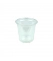 Pot plastique PET transparent  H43mm 30ml-5000Pcs