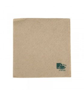 Serviette papier écrue 2 plis  400x400mm - 1400Pcs