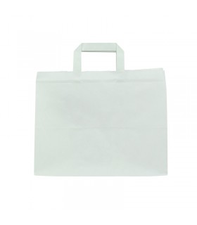 Sac cabas papier blanc  320x200mm H250mm