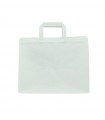 Sac cabas papier blanc  320x200mm H250mm