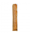 Sac baguette papier brun à fenêtre en PLA 110x40mm H560mm