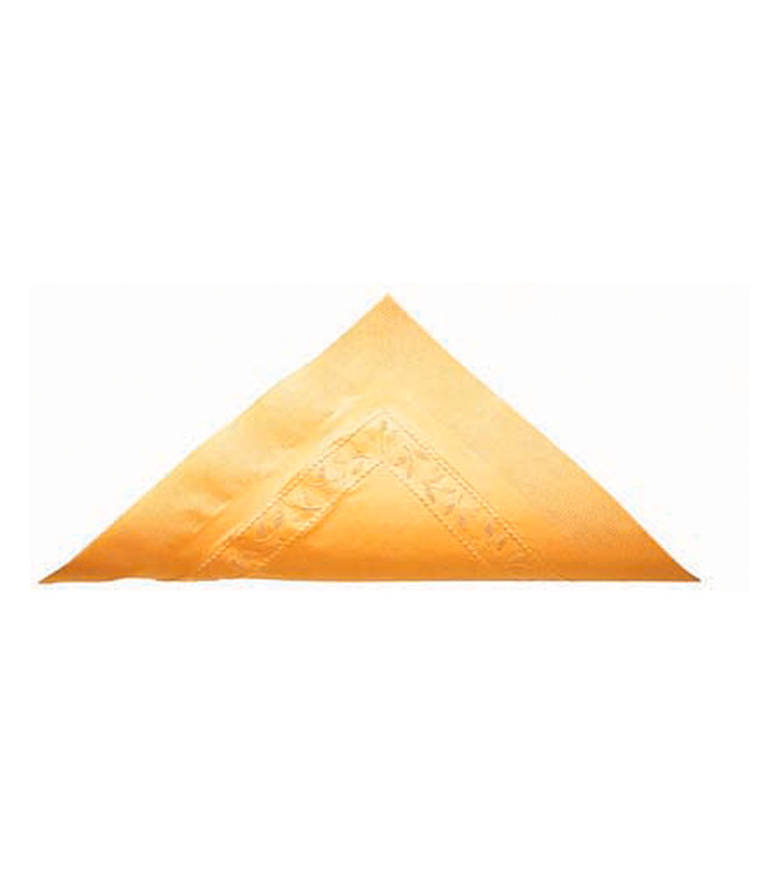 Serviette ouate saumon 2 plis 380x380mm