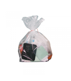 Sac poubelle transparent  420x380mm H1 200mm 160000ml