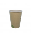 Gobelet carton kraft "Zen"  H111mm 340ml