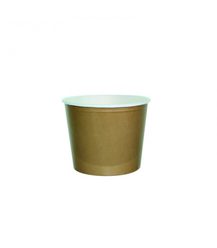 Bucket carton géant kraft   H166mm 3990ml