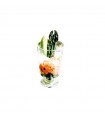 Verre à pied réutilisable "Porto" en plastique  H85mm 95ml