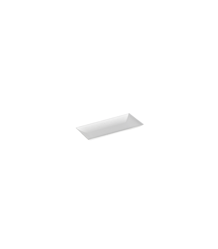 Assiette pulpe rectangulaire "Bionchic" 270x90mm