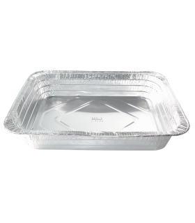 Barquette aluminium rectangulaire 227x177mm H30mm