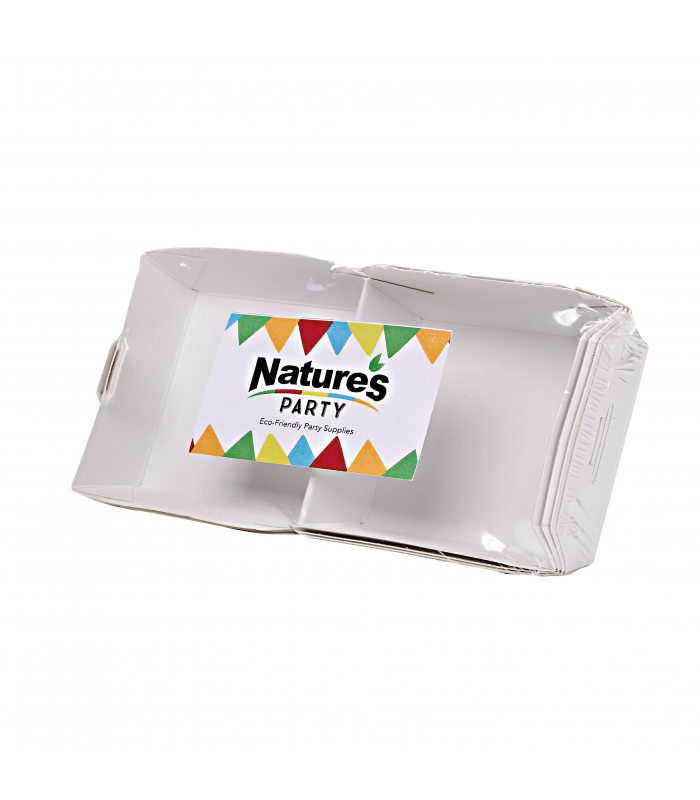 Mini boîte burger carton blanc
