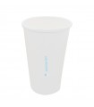 Gobelet AirCup en carton blanc  H110mm 350ml