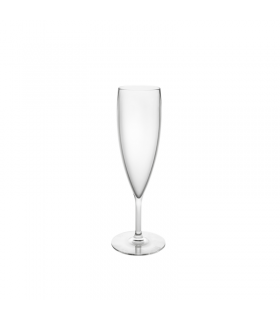 CUPOLY Flûte à champagne PET réemployable   H2mm 160ml