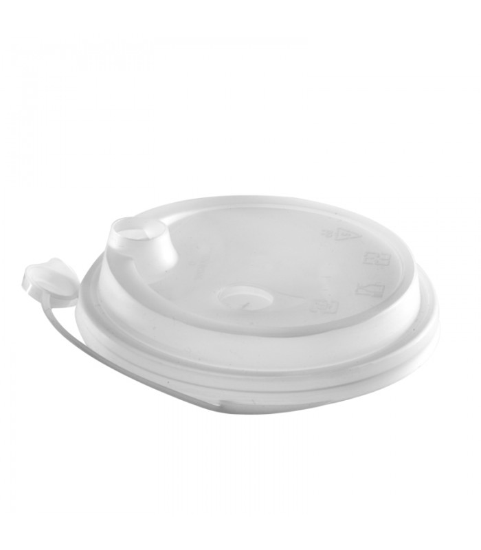 Couvercle PP pour gobelet Bubble tea  H15mm -50Pcs