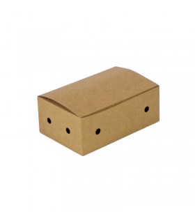 Boîte Kraft 6 Nuggets  114x73mm H45mm -50Pcs