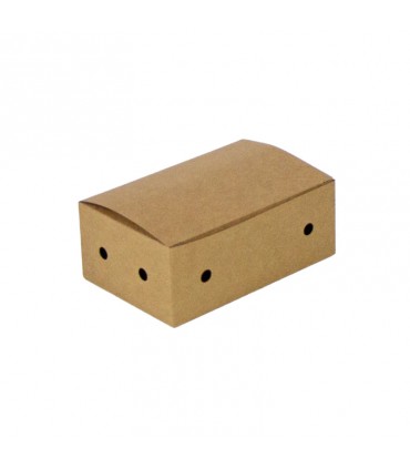 Boîte Kraft 6 Nuggets  114x73mm H45mm -50Pcs