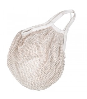 Filet de courses en coton naturel avec anses 10x400mm H400mm
