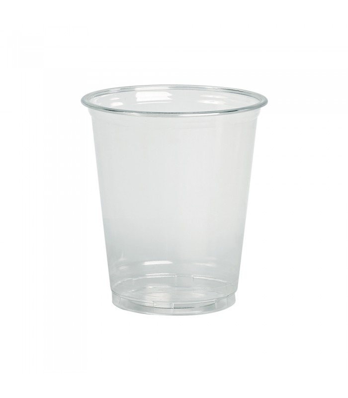 Gobelet plastique PET transparent  H42mm 150ml - 1000Pcs