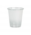 Gobelet plastique PET transparent  H42mm 150ml - 1000Pcs