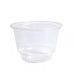 Coupe dessert plastique PET transparent   H68mm 280ml - 1000Pcs