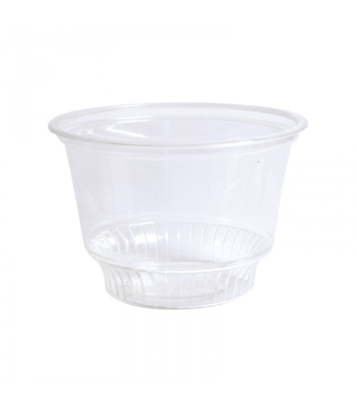 Coupe dessert plastique PET transparent   H68mm 280ml - 1000Pcs