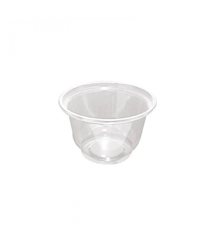 Coupe dessert plastique PET transparent   H65mm 180ml - 600Pcs