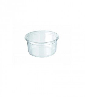 Pot Deli rond PLA transparent   H73mm 450ml - 1000Pcs
