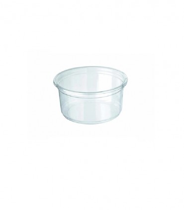 Pot Deli rond PLA transparent   H73mm 450ml - 1000Pcs