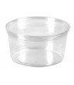 Pot Deli rond PET transparent  H79mm 525ml - 500Pcs