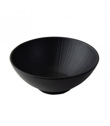 Black Phoenix bol noir ré-employable   H62,5mm 500ml -12Pcs