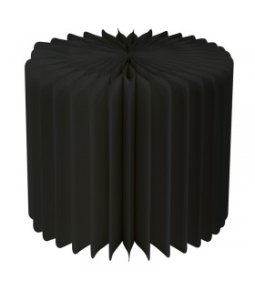 Presentoir Noir pliable avec plateau en acrylique  H400mm