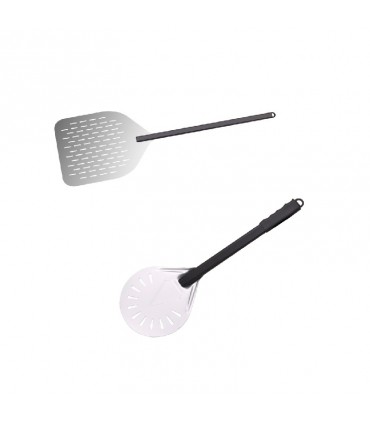 2 Pelles pizza perforées en aluminium pelle à enfourner et pelle à retourner 355x406mm -1Pcs 2 Pelles pizza perforées en aluminium pelle à enfourner et pelle à retourner 355x406mm -1Pcs