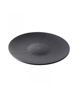 Black Phoenix assiette noire ré-employable  H30mm -12Pcs