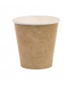 Gobelet blanc imprimé kraft   H80mm 180ml - 1000Pcs