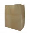 Sac SOS double-paroi papier kraft brun  320x170mm H380mm-250Pcs