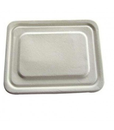 Couvercle pulpe pour plateau repas 230x180mm H10mm -500Pcs Couvercle pulpe pour plateau repas 230x180mm H10mm -500Pcs