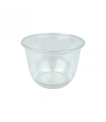 Pot à dessert en plastique PET transparent  H65mm 270ml - 1000Pcs Pot à dessert en plastique PET transparent  H65mm 270ml - 1000Pcs