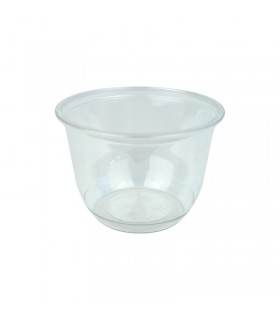 Pot à dessert en plastique PET transparent  H52mm 230ml -50Pcs