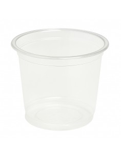 Gobelet plastique PET transparent   H65mm 200ml - 1000Pcs