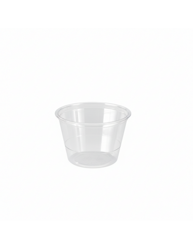 Pot plastique PET transparent   H44mm 120ml-2500Pcs