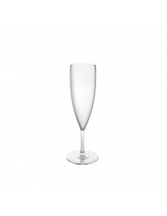 Flûte à champagne plastique PS  170ml