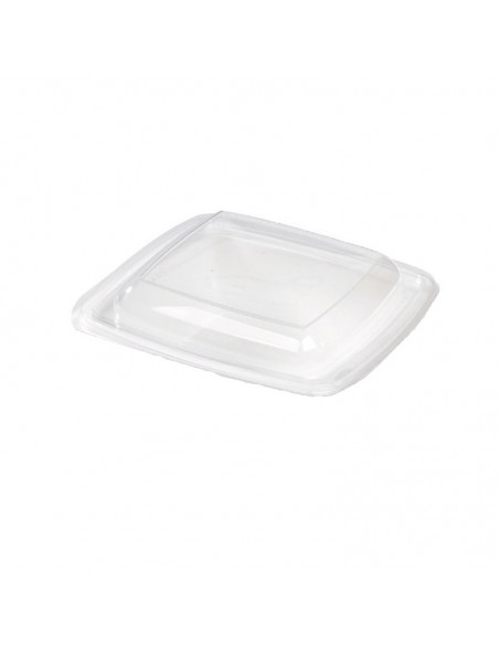 Couvercle plat transparent en plastique PET 205x205mm - 300Pcs